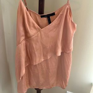 Like new. Bcbg satin tank